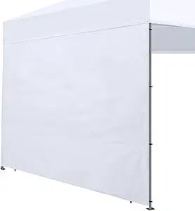 DGCANOPY Instant SideWall for 10x10 Pop Up Canopy, Canopy Walls 10x10 for Outdoor Instant Canopies,4 Pack Sidewalls，