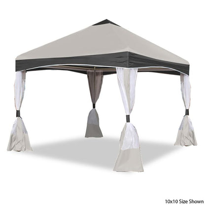 DGCANOPY Garden Party 13X13 Canopy（Stone/Caramel）
